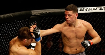 Reprodução/Site UFC Lutador do UFC é suspenso por xingar rival no Twitter